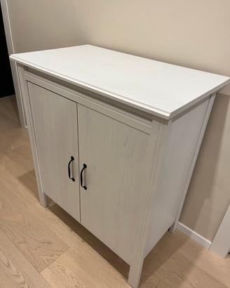 Mobile Brusali Ikea 2 ante bianco