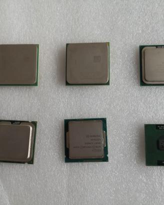 CPU Intel - AMD – singola o in blocco