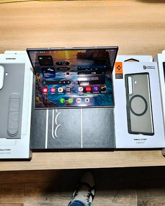 Cover Samsung + Spigen + Pellicole Fold 7