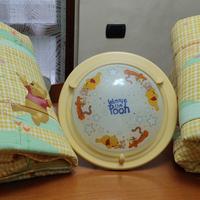 2 Trapunte singole +lampadario  winnie the pooh