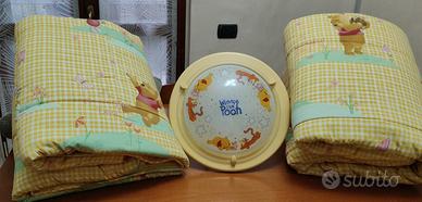 2 Trapunte singole +lampadario  winnie the pooh