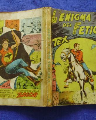 TEX numero 24 SPILLATO "L'Enigma del Feticcio"