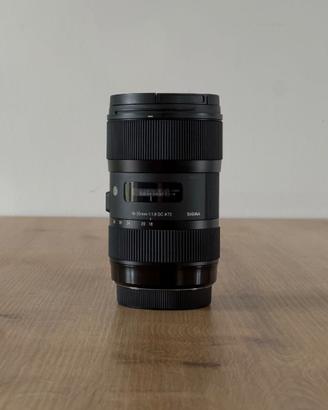 Sigma Art 18-35 F1.8 Attacco EF