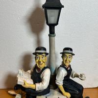 Lampada Stanlio E Olio Lampione Vintage Cinema 🎥