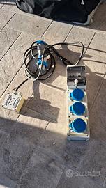 Quadro di cantiere a norma con certificato,