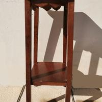 Colonna portavaso fiori ecc in legno