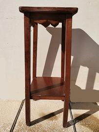 Colonna portavaso fiori ecc in legno