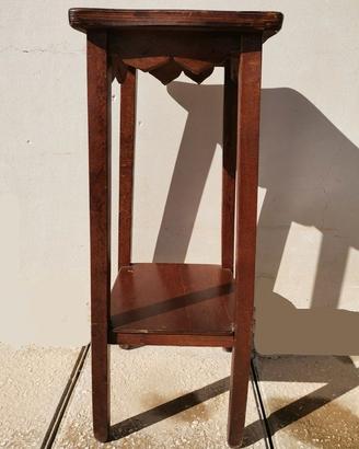 Colonna portavaso fiori ecc in legno
