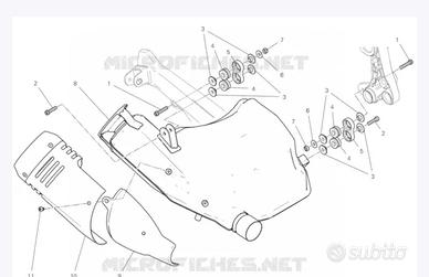 Marmitta scarico completa ducati scrambler icon