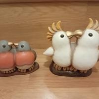 Coppia pettirossi e/o coppia cacatua THUN