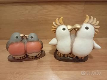 Coppia pettirossi e/o coppia cacatua THUN