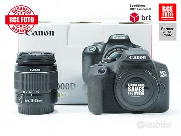 Canon EOS 2000D + 18-55 3.5 5.6 III