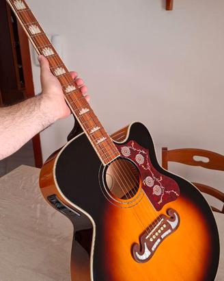 Epiphone J-200 EC Studio chitarra acustica elettri
