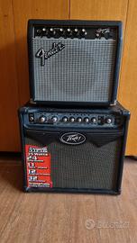 Amplificatori Fender Frontman e Peavey Vypyr 15w