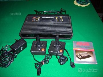 Videogioco atari 2600 consolle e cartuccie