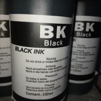 3 flaconi inchiostro nero mai aperti da 100 ml cad