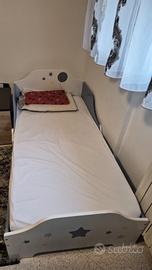 Letto per bambini 3-6 anni più materasso