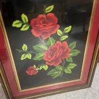 Quadro ricamato a mano