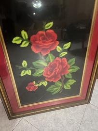 Quadro ricamato a mano