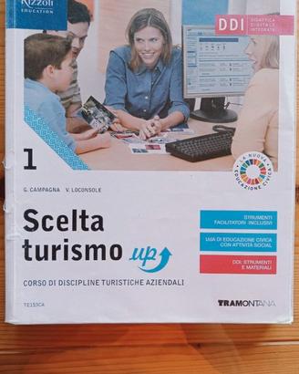Libro scolastico "Scelta turismo up 1"