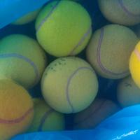 palline da tennis usate 