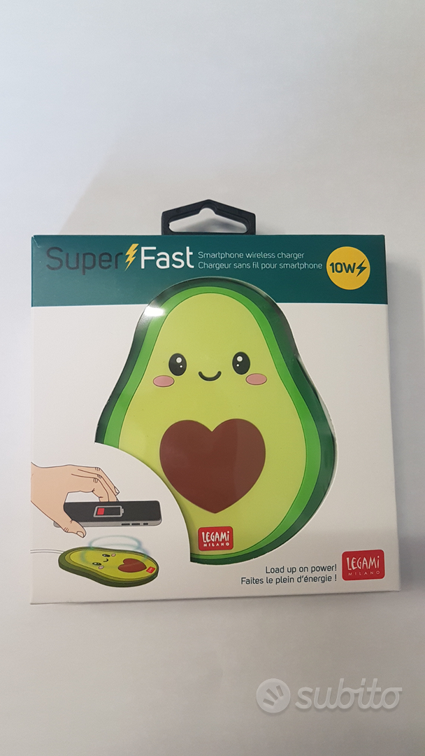 Caricabatterie Wireless per Smartphone - Super Fast AVOCADO