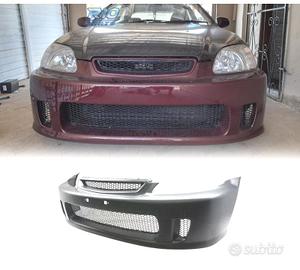 PARAURTI ANTERIORE HONDA CIVIC 99-00 LOOK N1