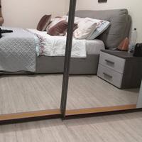 Letto matrimoniale con contenitore
