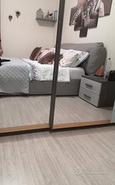 Letto matrimoniale con contenitore