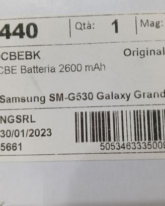 batteria semi nuova GALAXY SM-G530