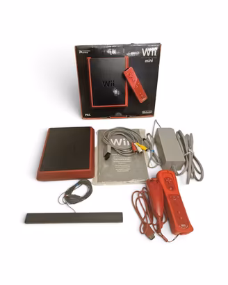 nintendo wii mini console piu accessori e scatola