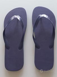 Nuove CIABATTE INFRADITO BLU n°44/45