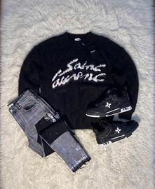 Maglione saint laurent nero
