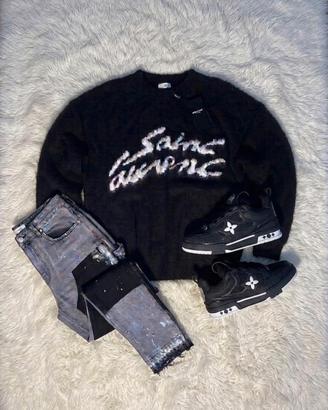 Maglione saint laurent nero