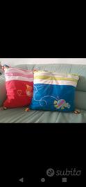 Coppia di cuscini per bimbi 