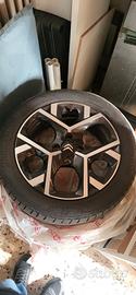 CERCHI IN LEGA E GOMME  CITROEN 215/70 R17