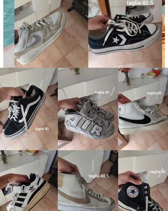 scarpe Nike Adidas converse