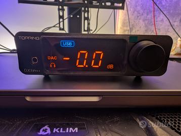 Topping DX3 Pro+ Bluetooth DAC Amplificatore