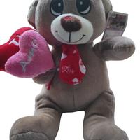 Orsetto con cravatta e scritta Ti Amo con etichett