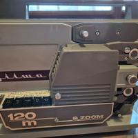 Proiettore silva 120m super 8 zoom