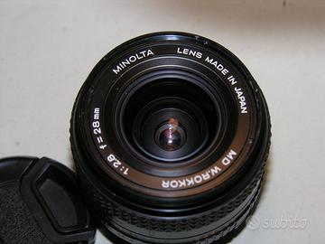 MINOLTA  MD W-ROKKOR  28/2,8 REVISIONATO