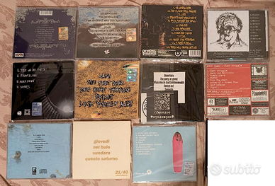 16 CD Punk Hard Core Metal DIY italian serie limit