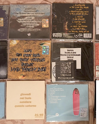 16 CD Punk Hard Core Metal DIY italian serie limit