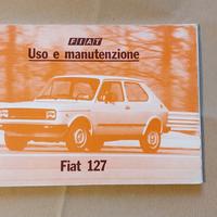 LIBRETTO DI USO E MANUTENZIONE FIAT 127 - ANNO 197