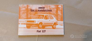 LIBRETTO DI USO E MANUTENZIONE FIAT 127 - ANNO 197