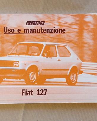LIBRETTO DI USO E MANUTENZIONE FIAT 127 - ANNO 197