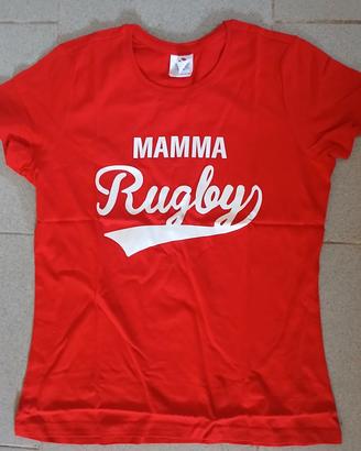 maglietta genitore rugby in cotone