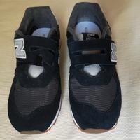 Scarpe New Balance 574 blu navy e grigio n.35