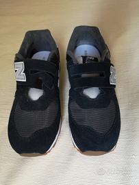 Scarpe New Balance 574 blu navy e grigio n.35