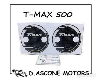 2 ADESIVI LATO STTORE VARIATORE TMAX 500 530 CARBO